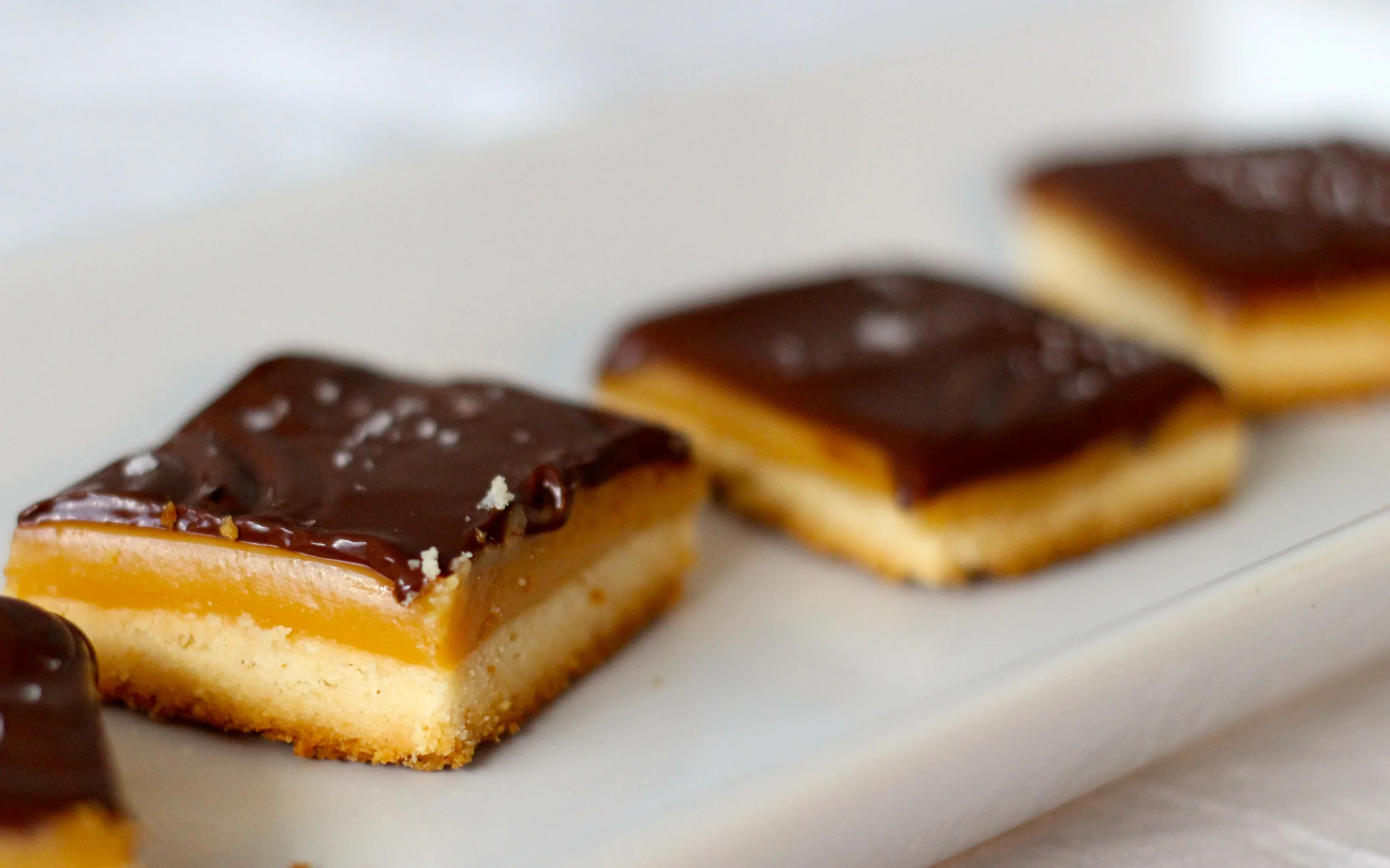 Salted Millionaire's Shortbread