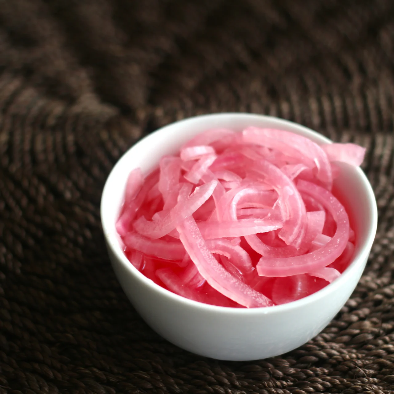 pickled red onion