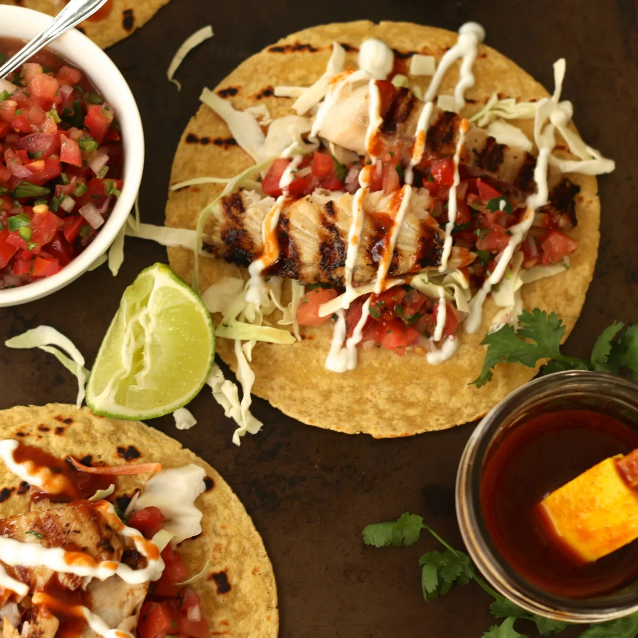 Latitudes Hawaiian Fish Tacos