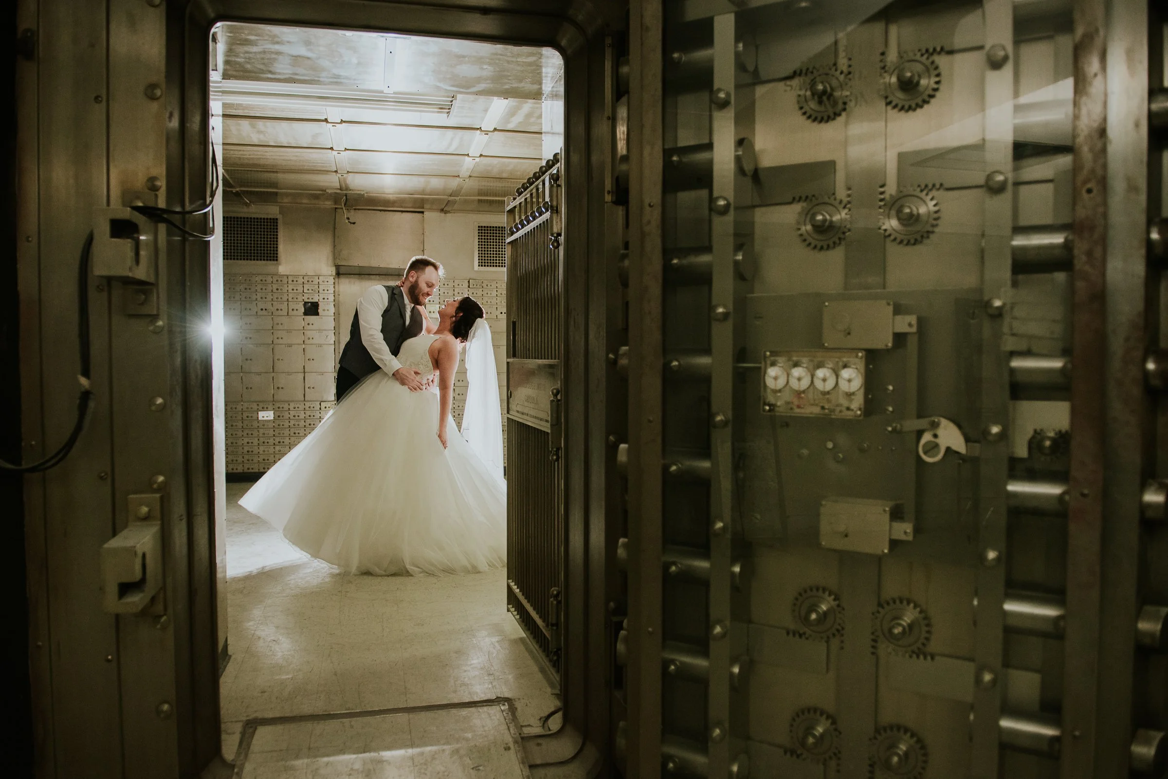 Andrea and Dave's Wedding | The Treasury | Downtown Pontiac, MI