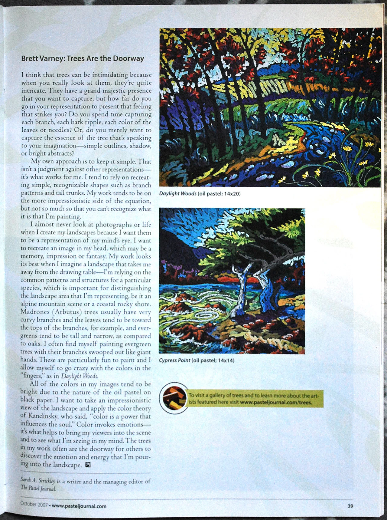 Pastel Journal Oct 2007