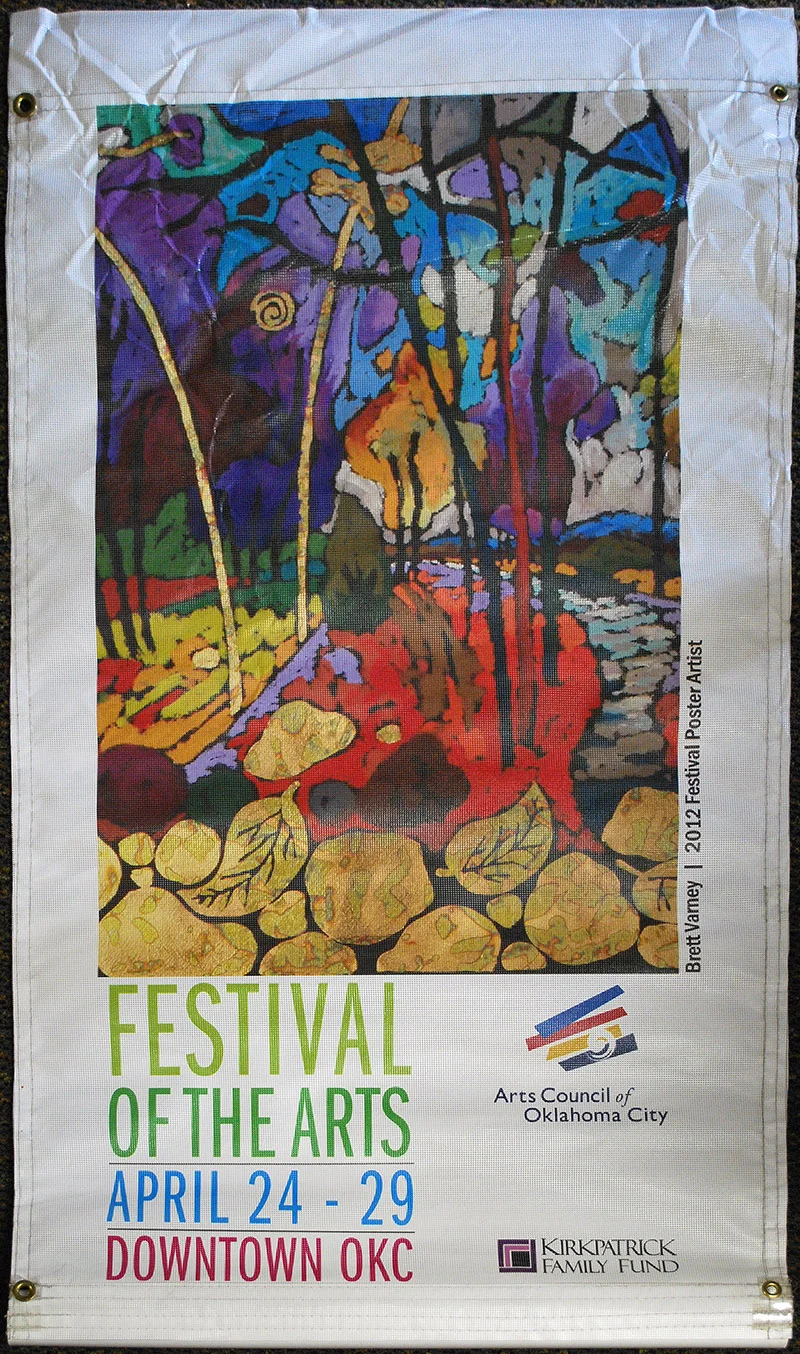 Street Banners in Oklahoma City 2012