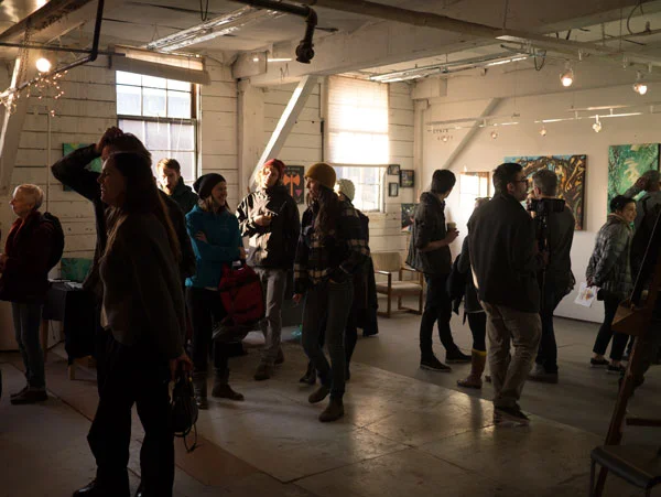 It was often very crowded, too crowded to chat with everyone we wanted too. Very fun. 