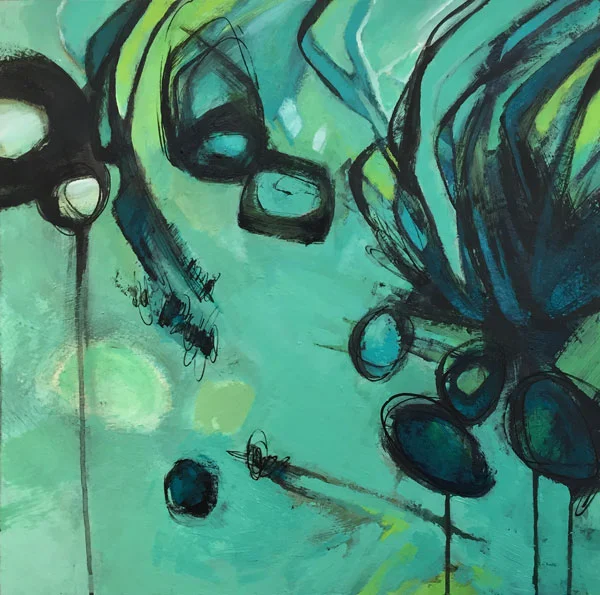 Delicate Explosion 009 (30" x 30")