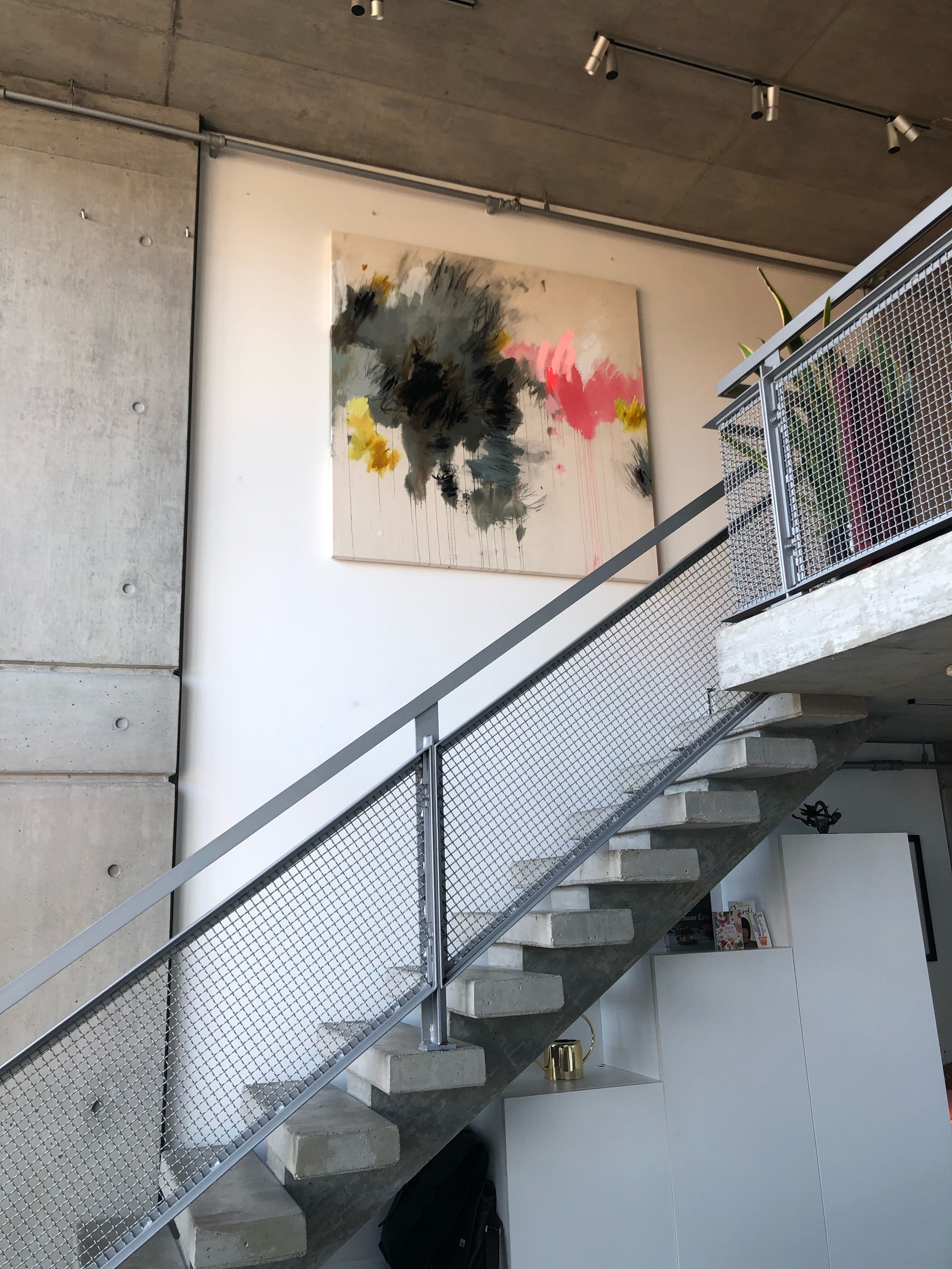 I Love You Because We Hate The Same Stuff, 60 x 60 in, $4200 — SOLD