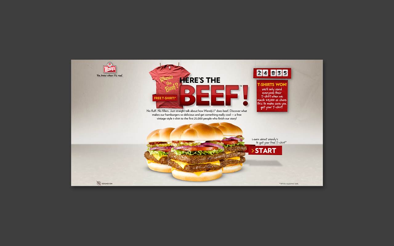 Landing page