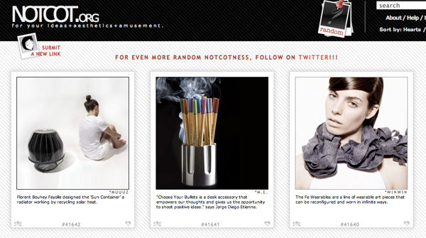 Choose your bullets at NOTCOT

A post from medesignmag.com about Choose your bullets has been featured on NOTCOT.org, a popular user-generated content site among designers.

Read medesignmag’s post here