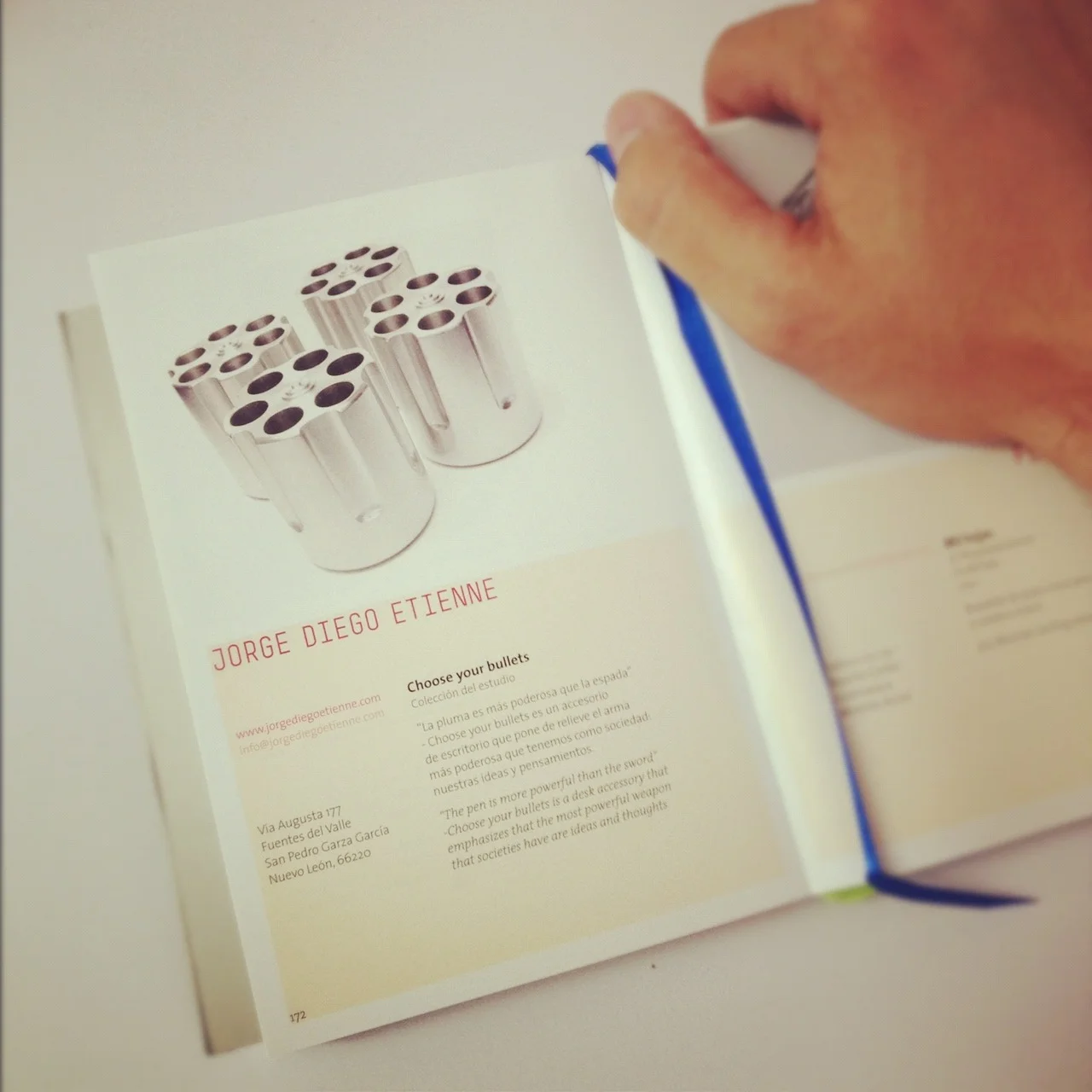 Hands on the Mexican Design Directory

We finally got our hands on the Mexican Design Directory, a publication comprising 373 designers and studios in Mexico working on graphic, furniture, product, textile and interior design. This pocket-size book …