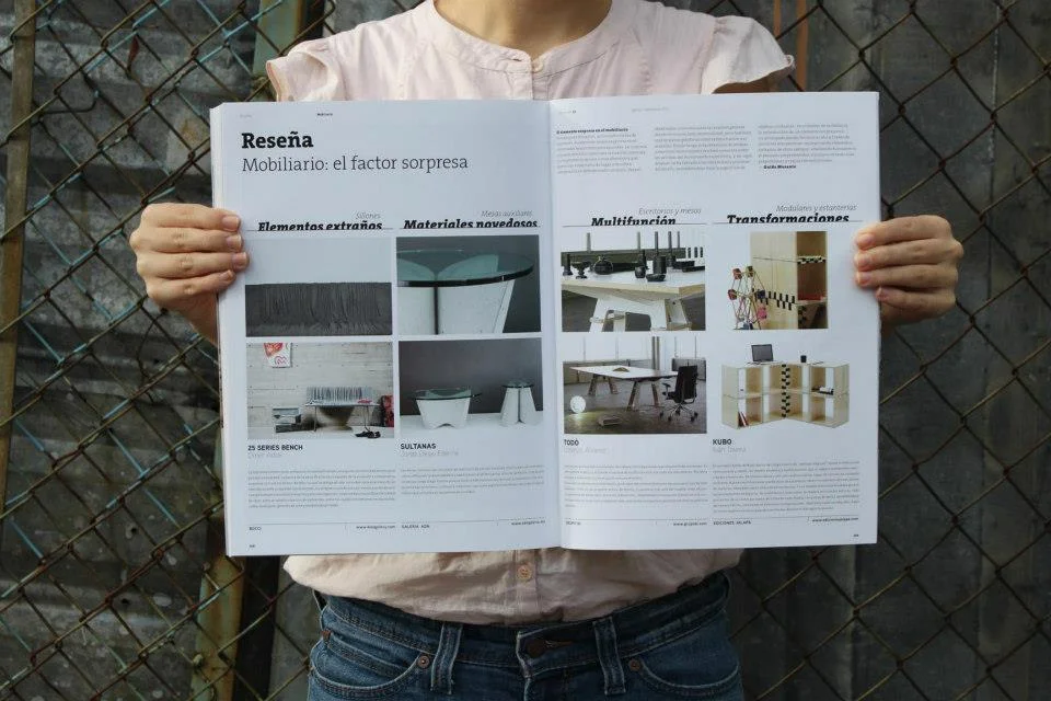 Sultanas published at Domus
Our Sultanas tables are still making noise in the press! This month we’ve been featured at Domus México’s article “Furniture: the surprise factor”. This is the second Edition of the Mexican edition of Domus, the renowned …