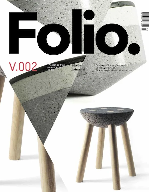 Panoramica on the cover of Folio
 Our basaltic stool has been published the cover of Folio’s Design Magazine. It looks great!
 
Get to know Panoramica here. 