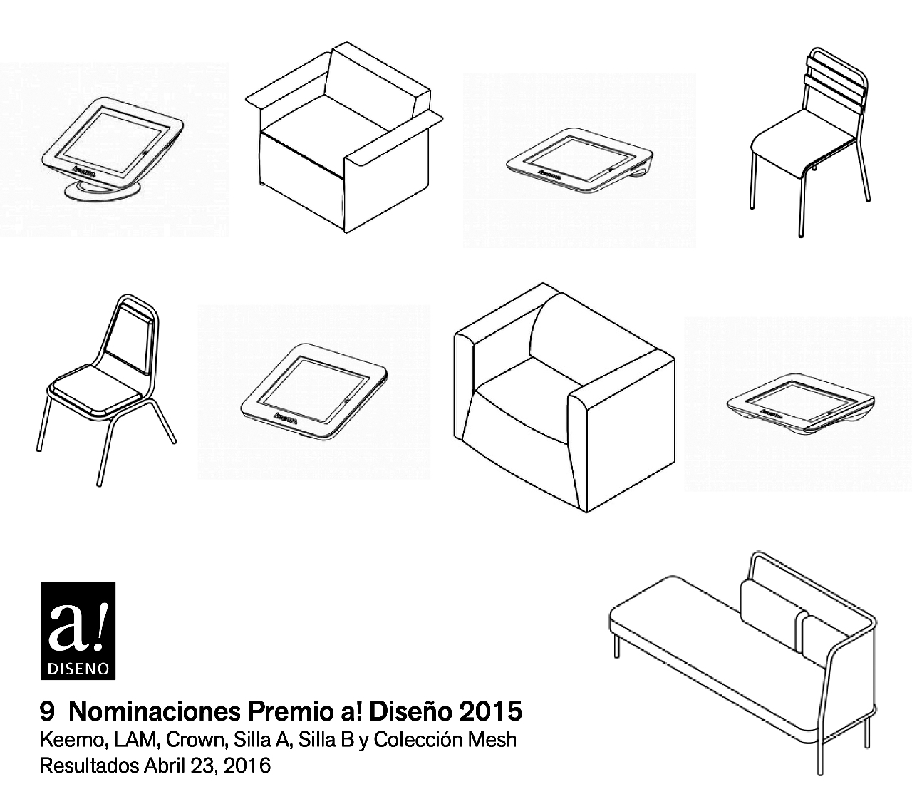 9 Nominations for a! Diseño Awards