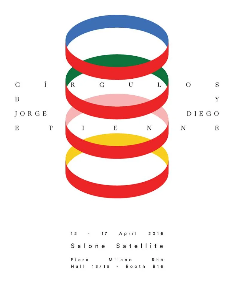 Announcing "Círculos" presentation at Salone Satellite Milan 2016