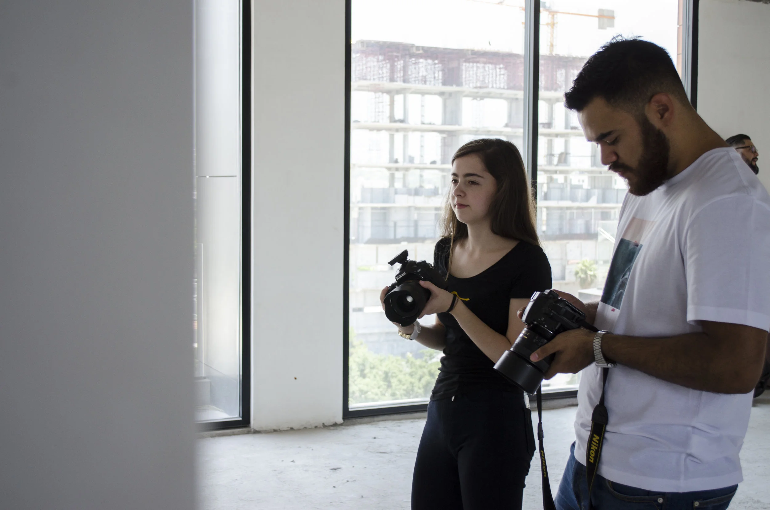 Journal: studio crew in the raws workshop