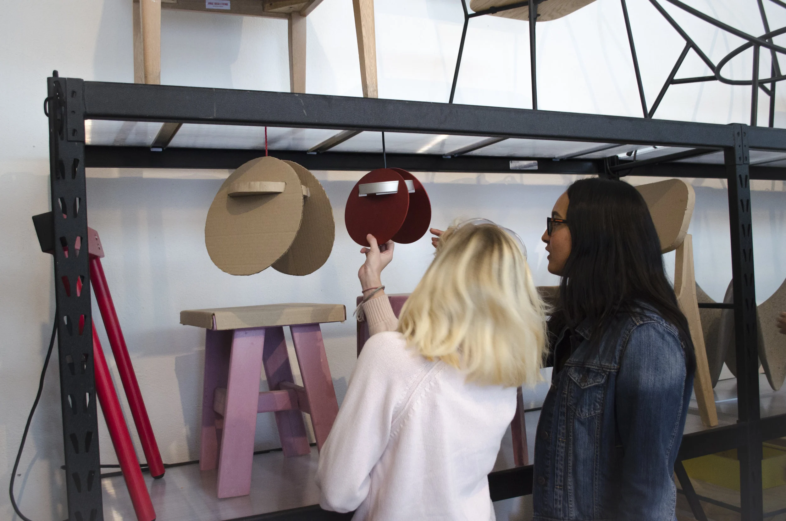 Young designers from CEDIM visiting the Studio