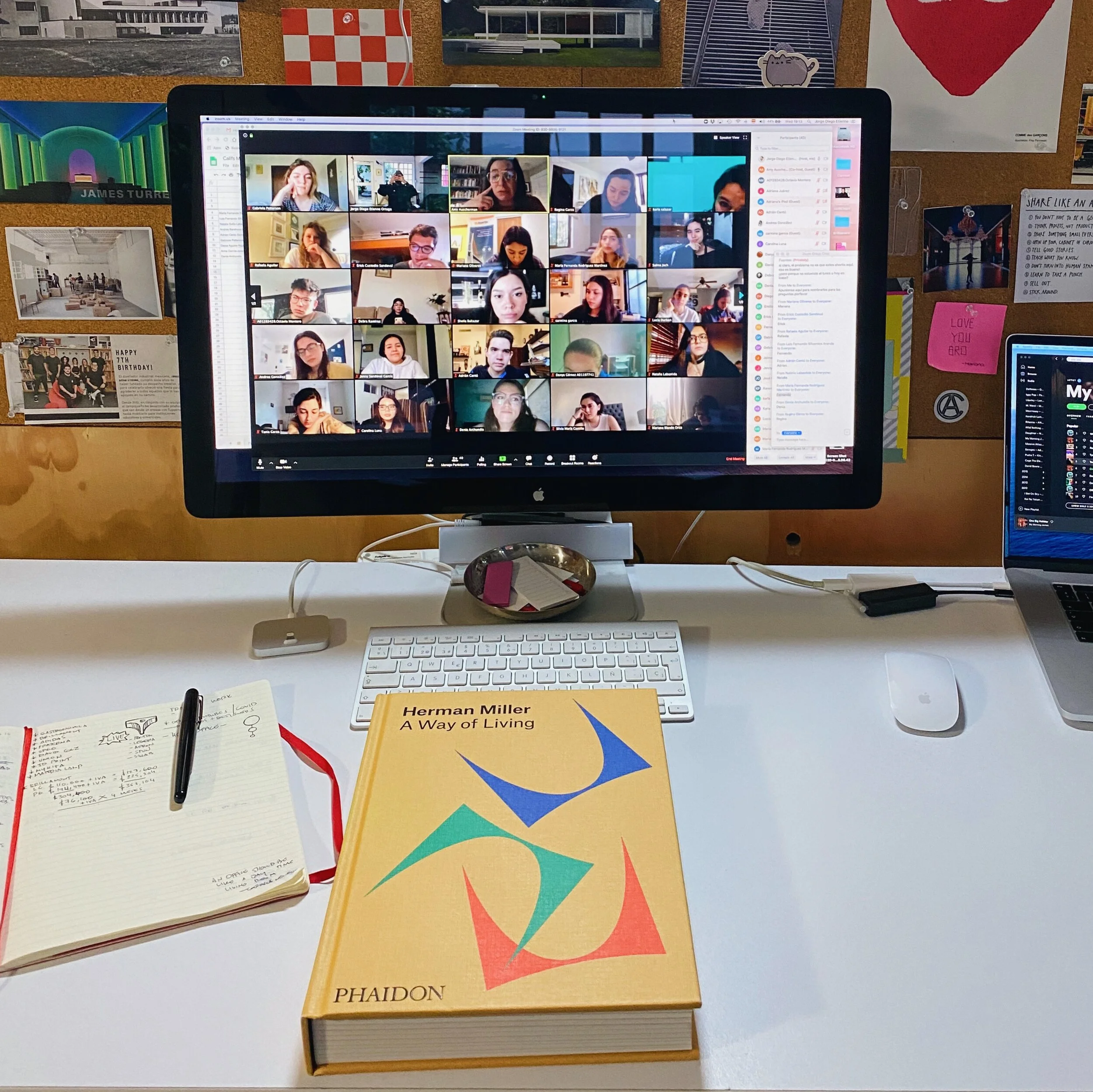 Design and art personalities in JD's class