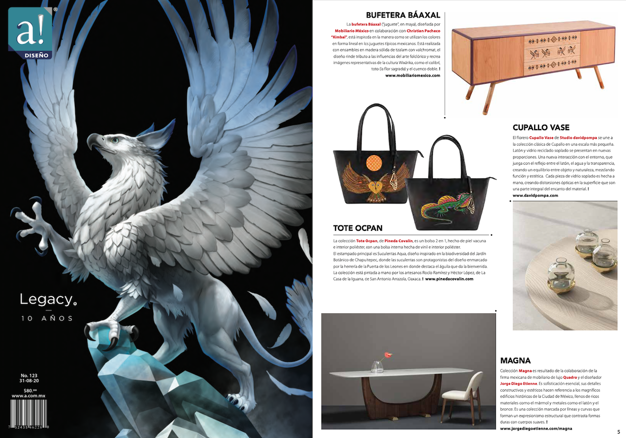Colección Magna en Revista a! Diseño