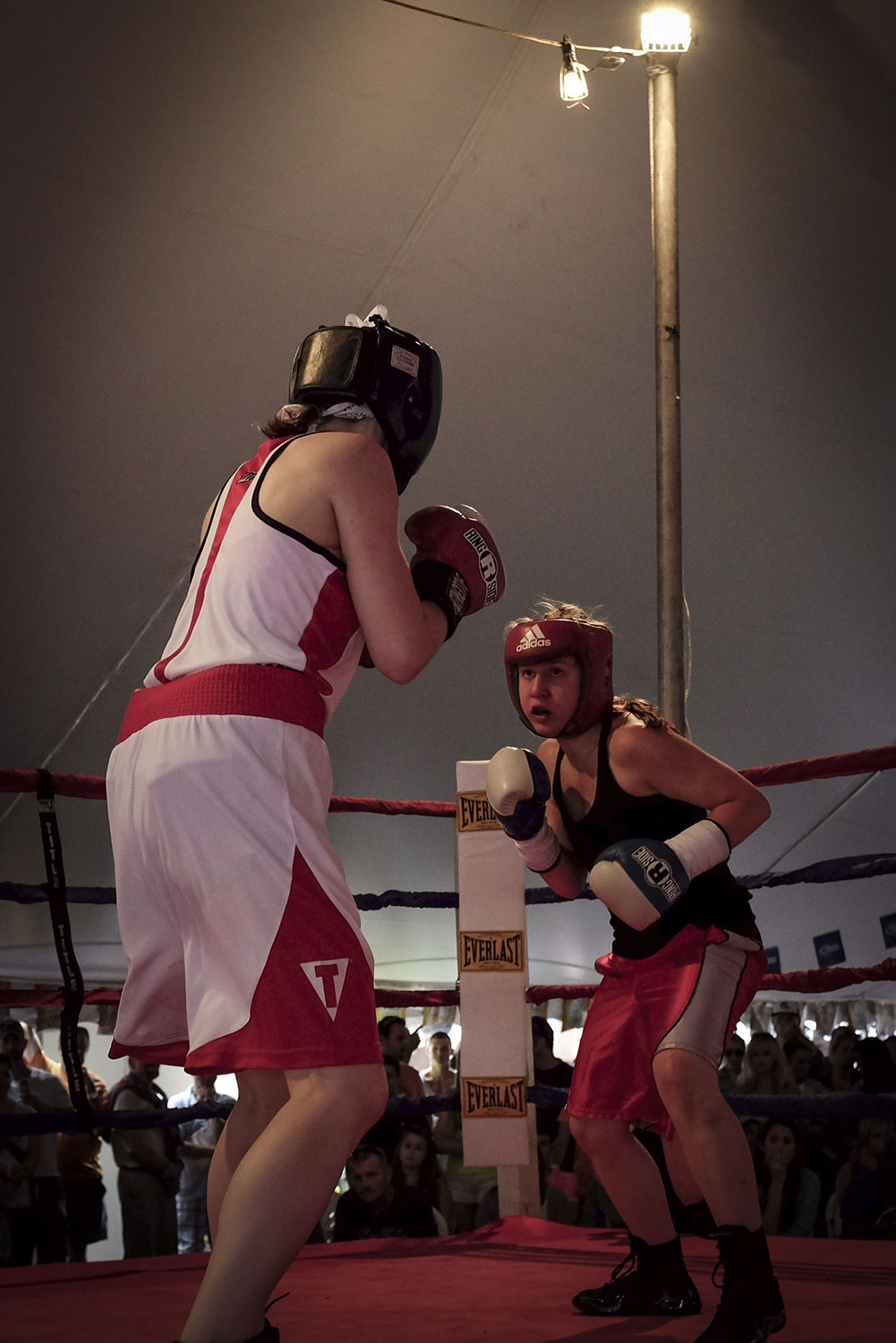 Katie K. competing in Wisconsin.