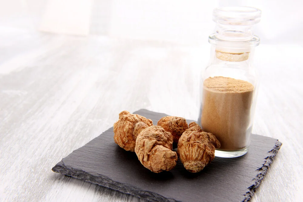 Maca root and powder