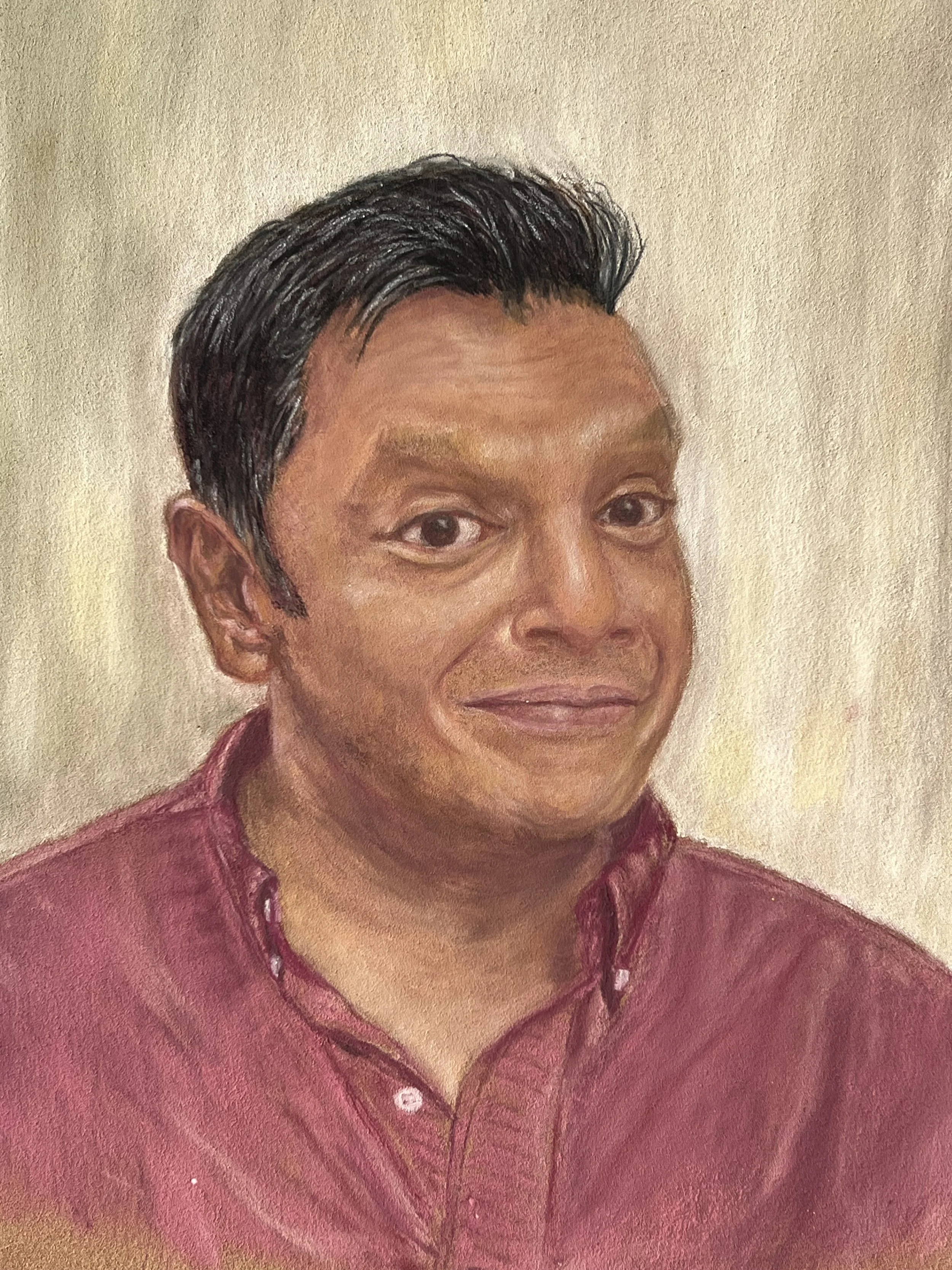 Portrait of Viji Alles - email if interested in buying postage will be extra