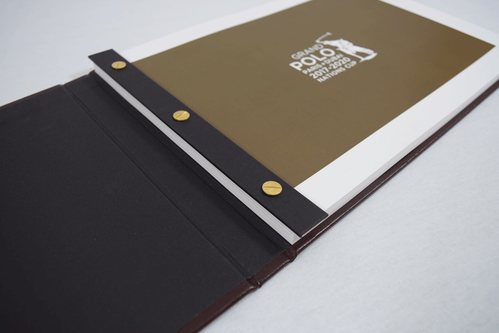 Screw Post Binding London Bookbinding