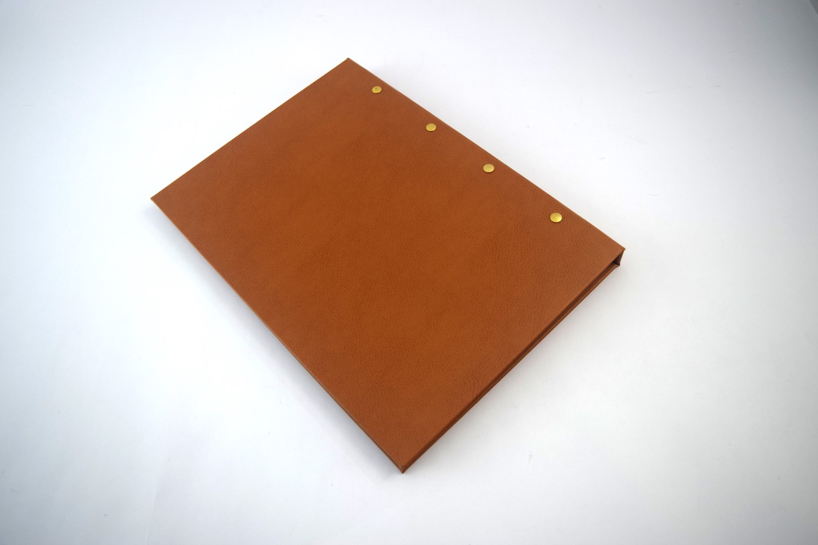 Recycled leather folders