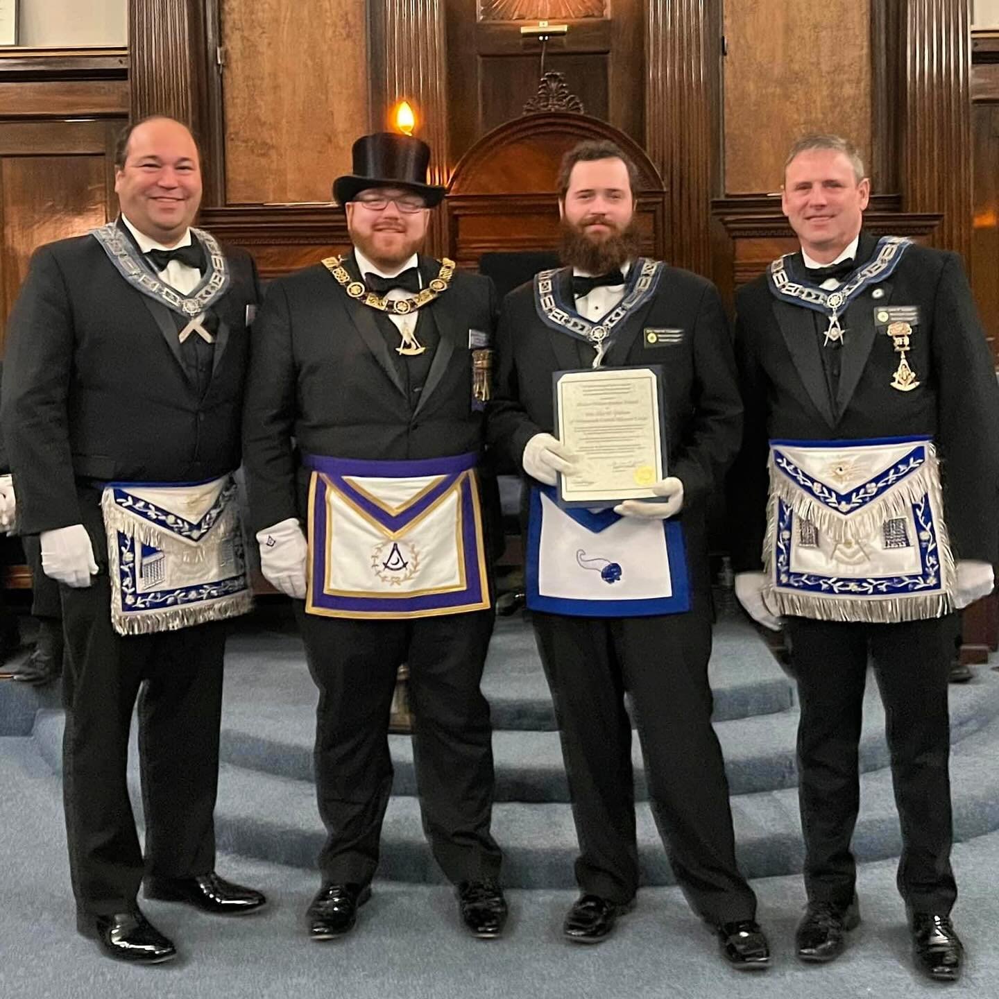 Congratulations to Bro. Alec W. Graham on receiving the Massachusetts Freemasonry &ldquo;Master Mason Rookie Award&rdquo;. The &ldquo;Master Mason Rookie Award&rdquo; is part of this jurisdiction&rsquo;s ongoing commitment to membership engagement an
