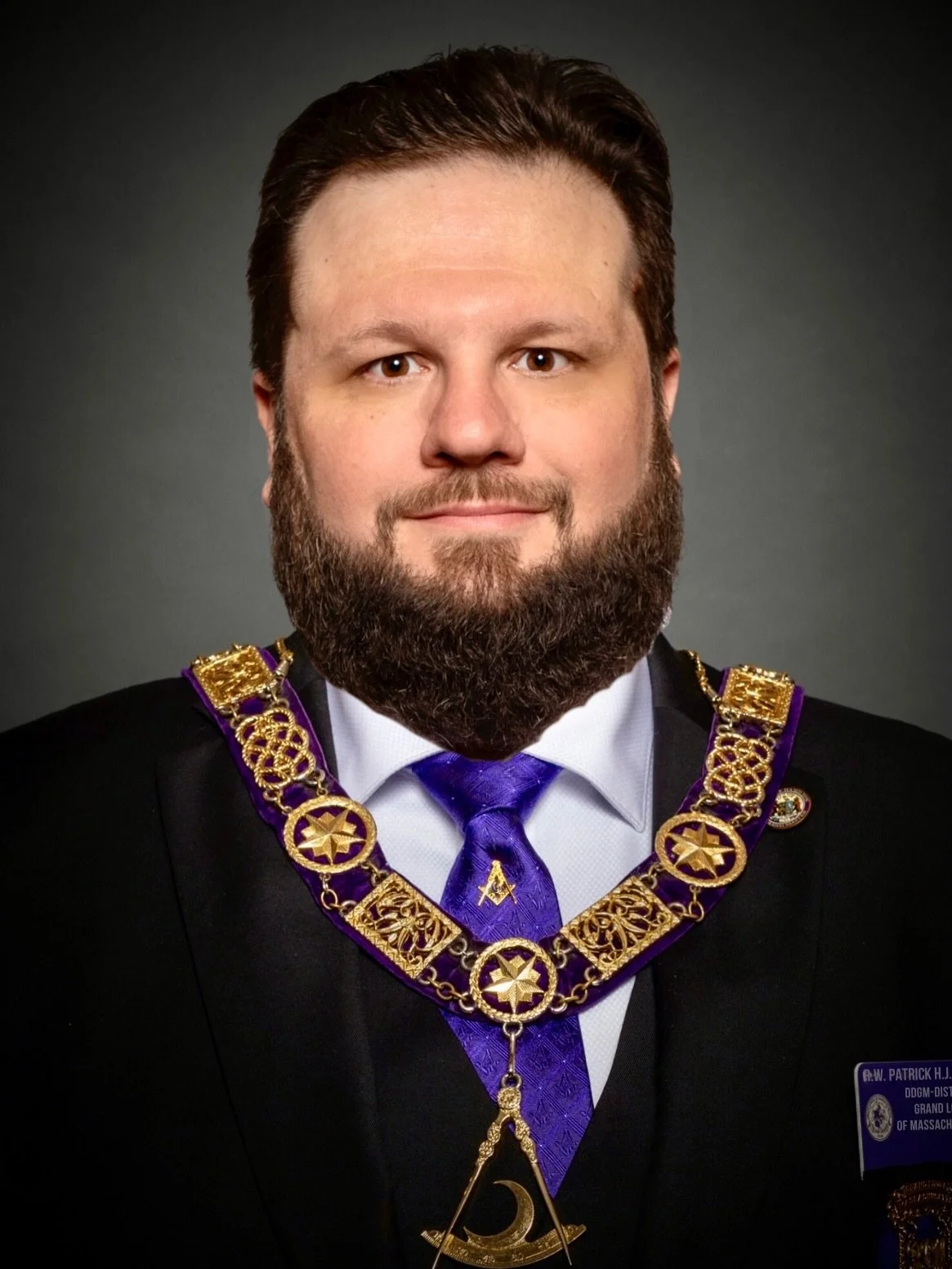 Please join in congratulating R.W. Patrick H.J. DelVal, our new District Deputy Grand Master for the 8th District, and Most Worshipful Timothy S. McGavin, who has been installed as Grand Master (having previously served as DDGM of the 8th in 2014-201