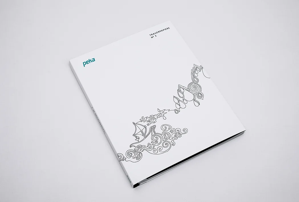 Katalog Trauerpapiere Nr. 3 Katalog Fotografien: by Peter Nitsch
