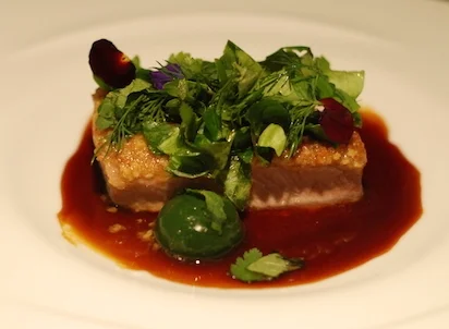  Milk-fed saddle of lamb