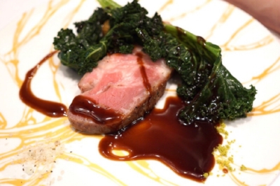 Kinto pork + kale