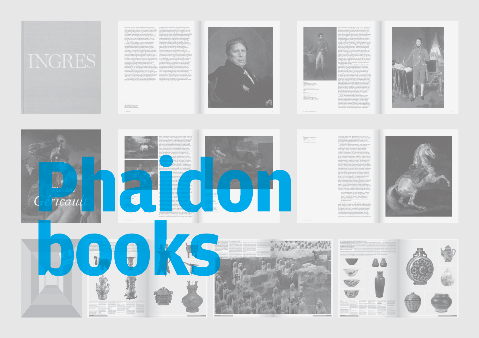 Phaidon Books is an international publisher of books on art, photography, architecture, design, travel, fashion, food and more. To date, I have completed the layout of three books.