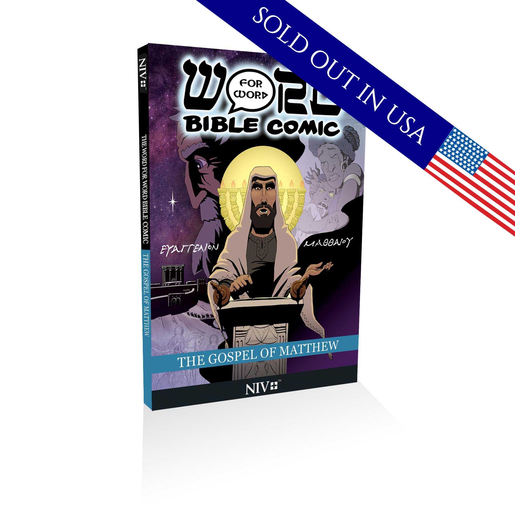 The Gospel of Matthew: Word for Word Bible Comic: NIV Translation