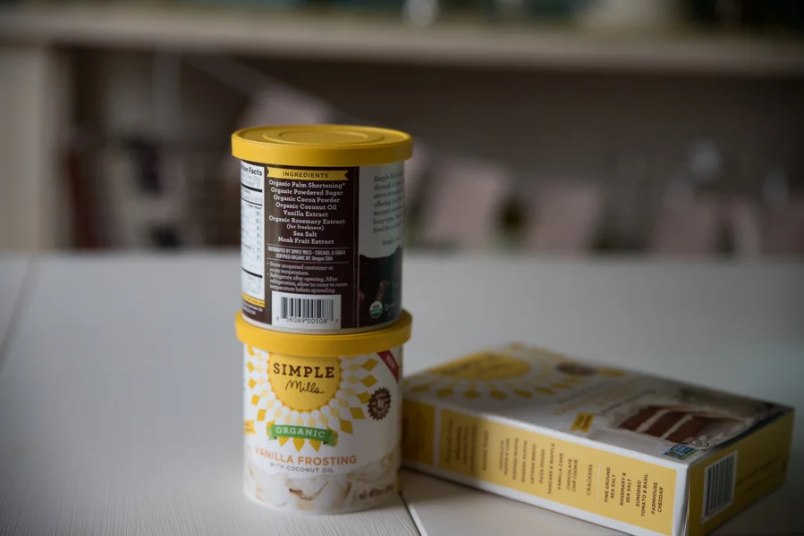 Review Simple Mills Organic Frosting (Gluten + Dairy Free) — Celery
