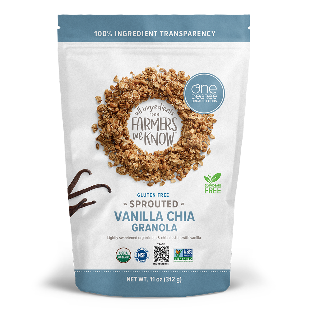 organic vanilla chia granola