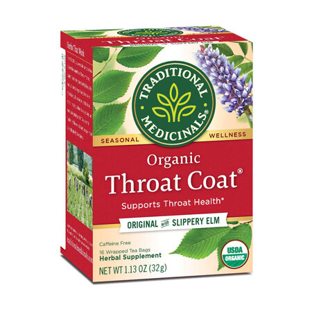 throat coat tea