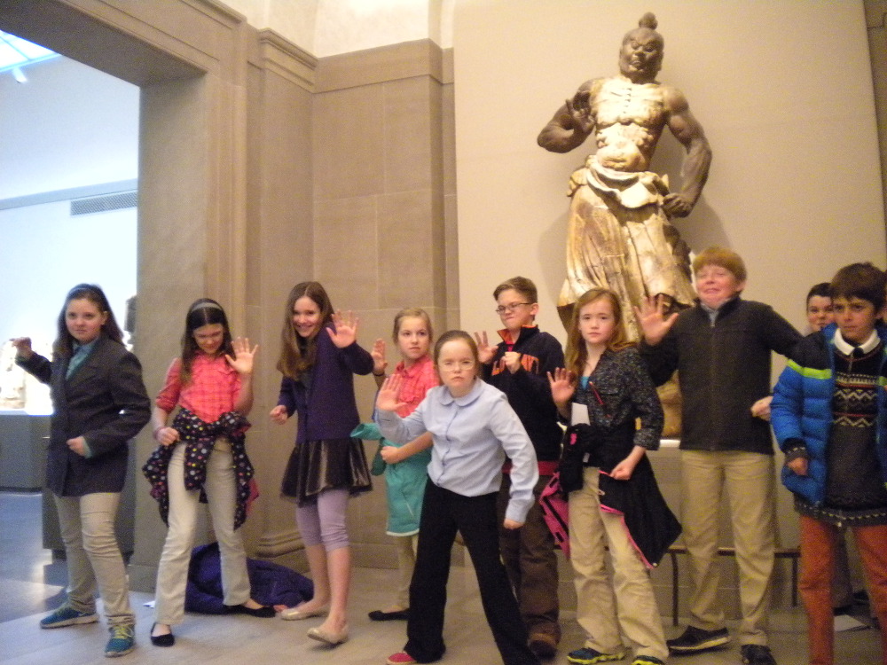 Imitating a samurai at the Freer and Sackler