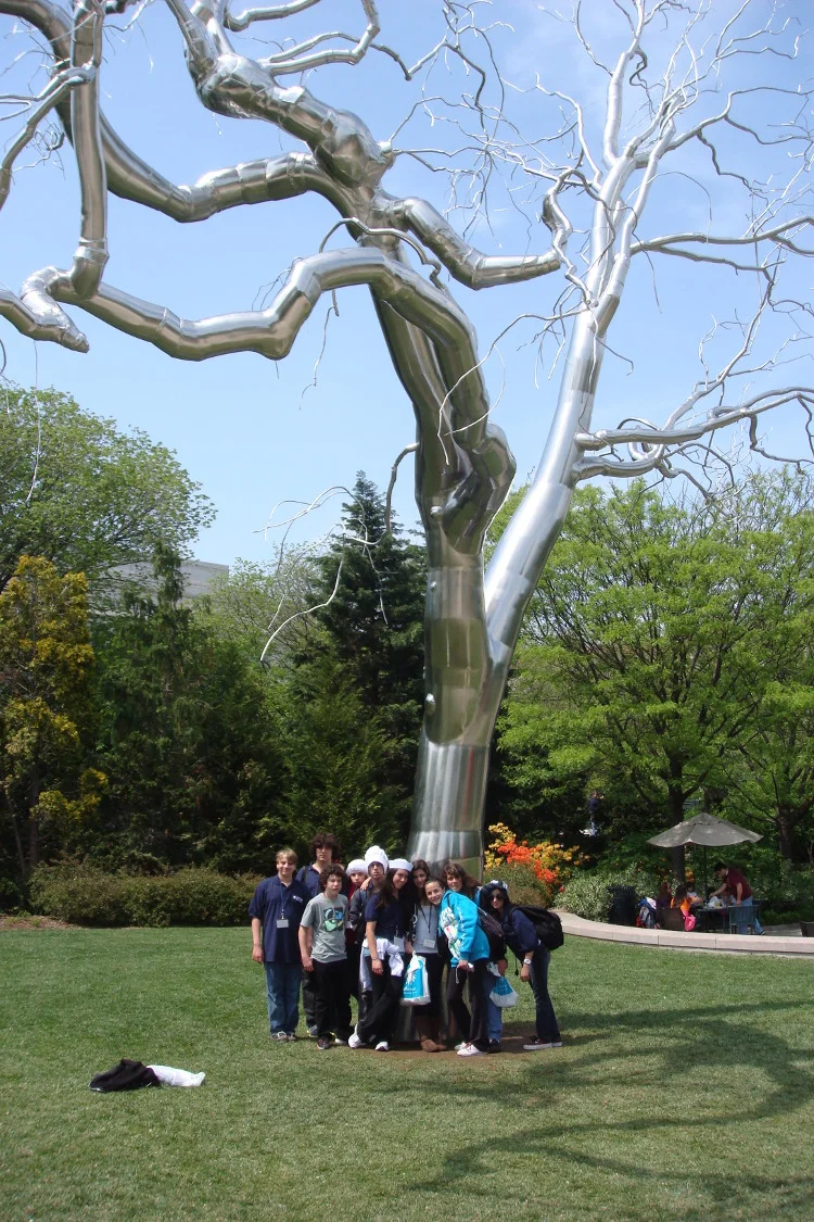 At the National Gallery Sculpture Garden