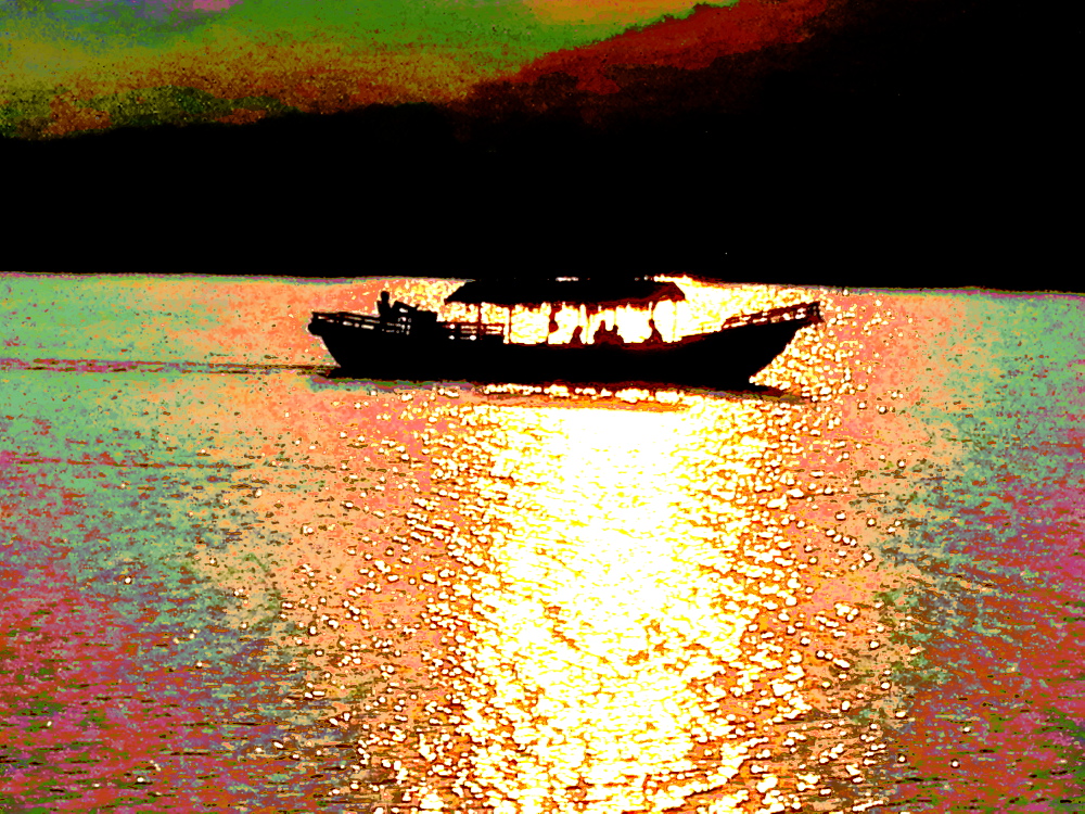 Kompot River, Cambodia