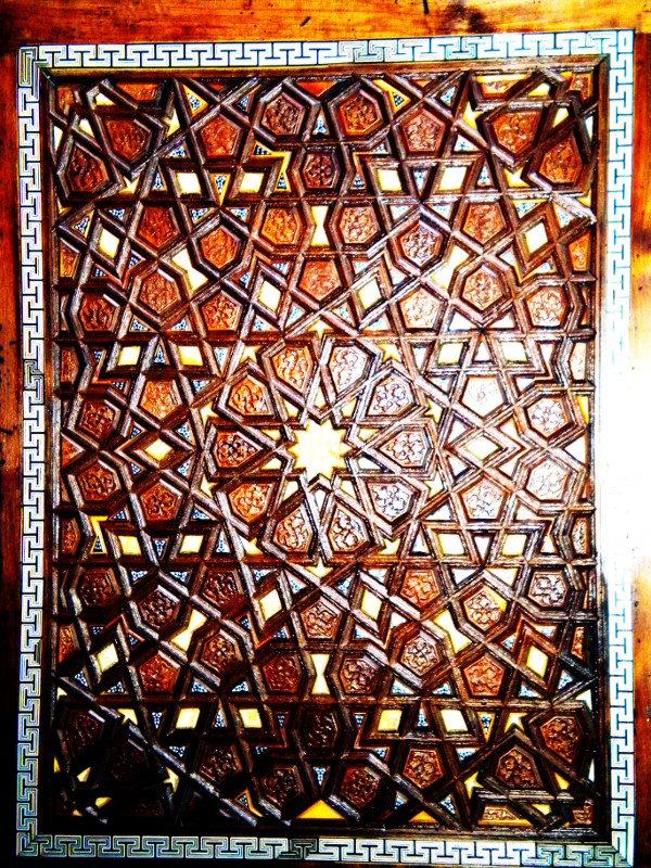 a door in the Suliymaniye Camii