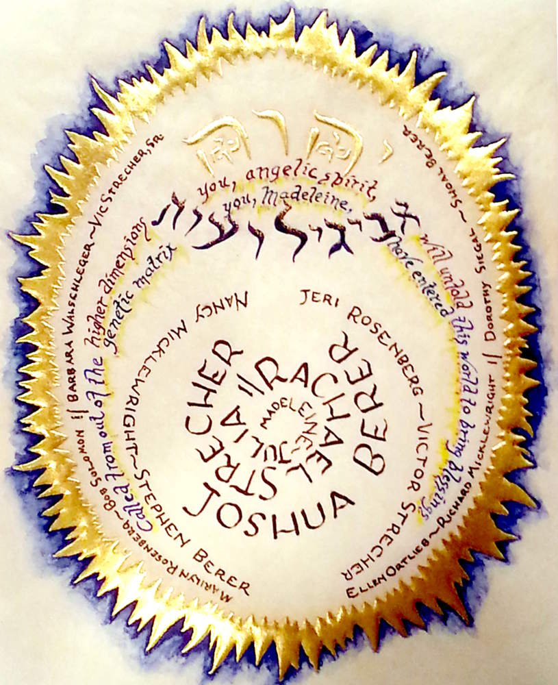 The Madeleine Amulet, more color work