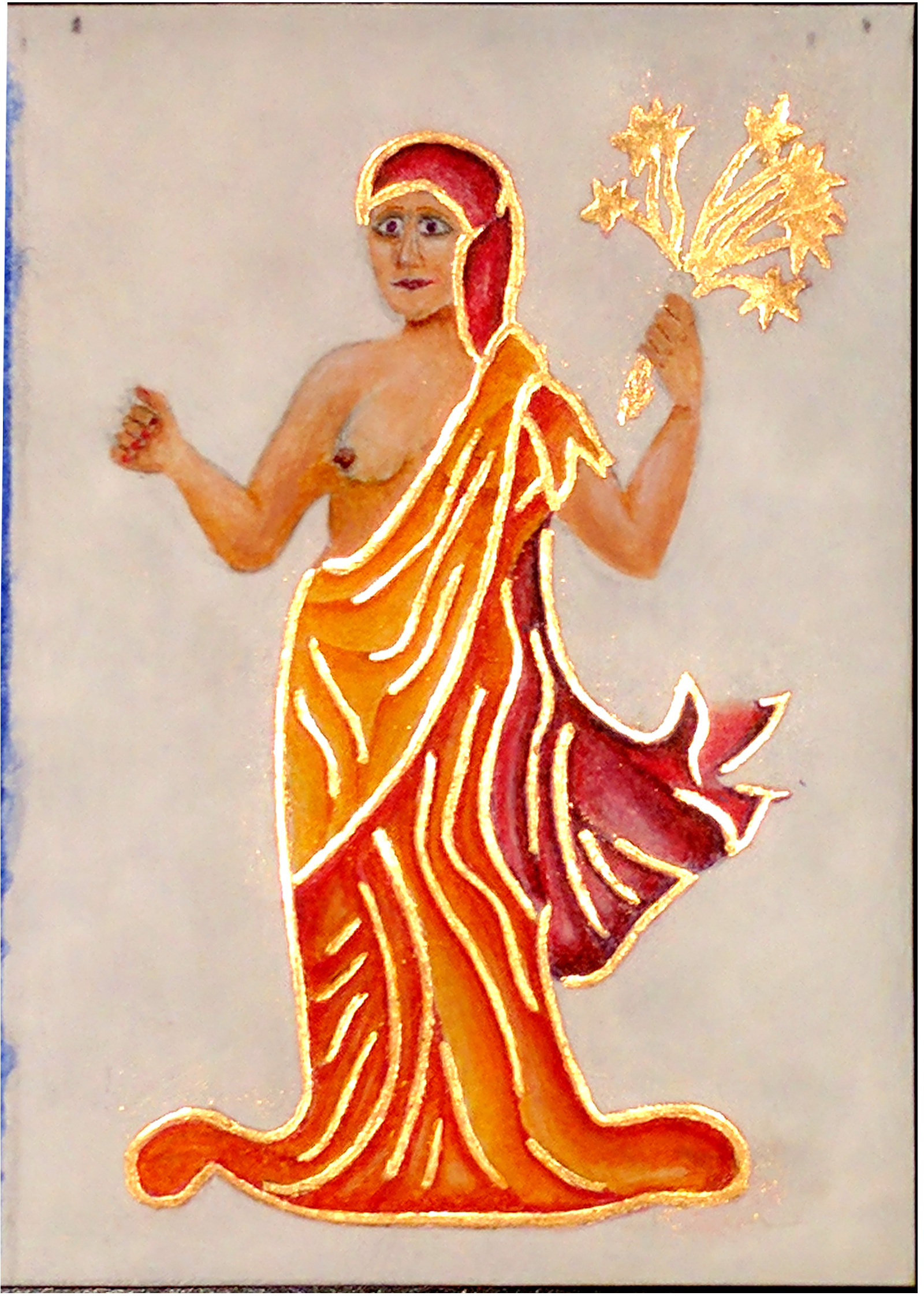 Dancer, in process, 2