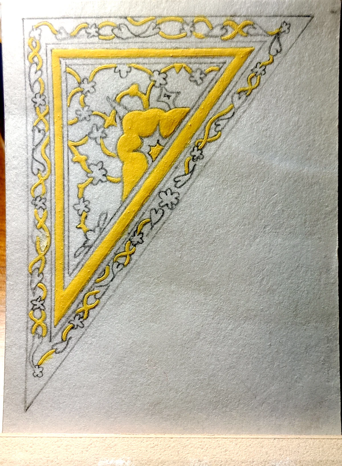 Gold ground: the base for the gold