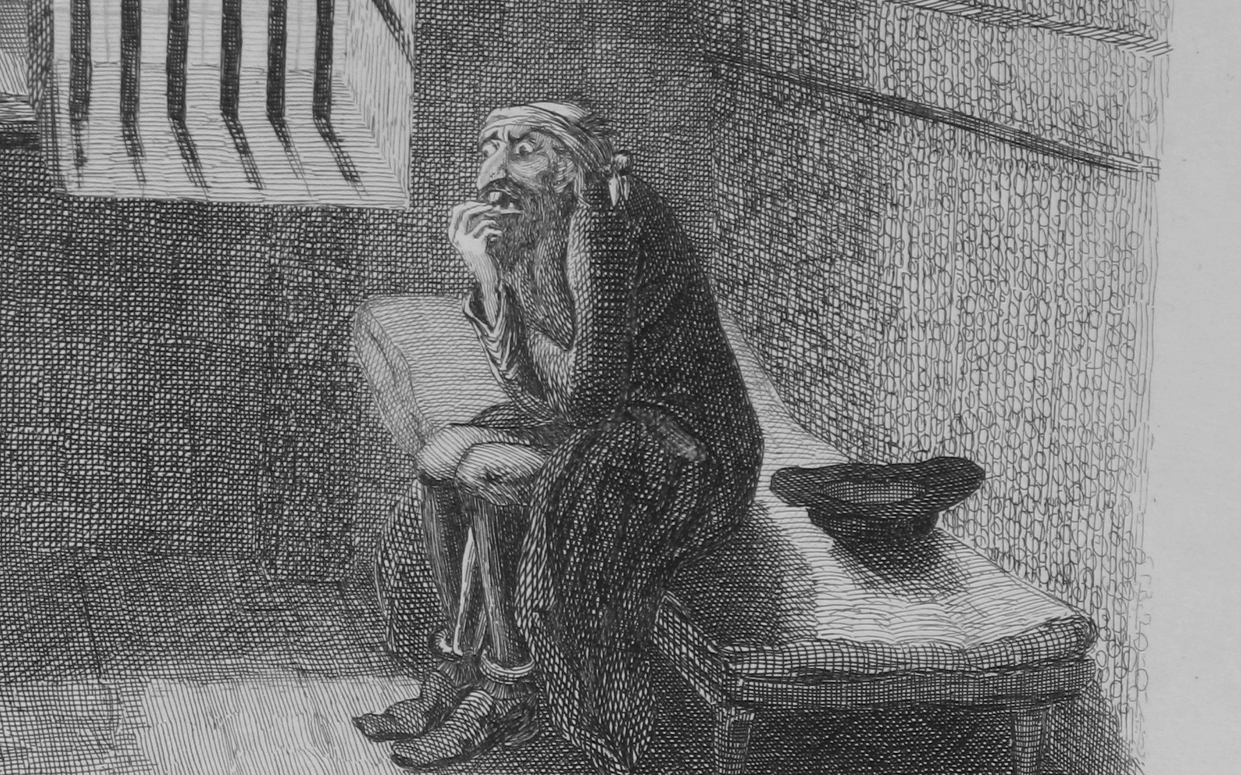 Fagin, PD image for Oliver Twist, basis of "Eternal Jew in jail"