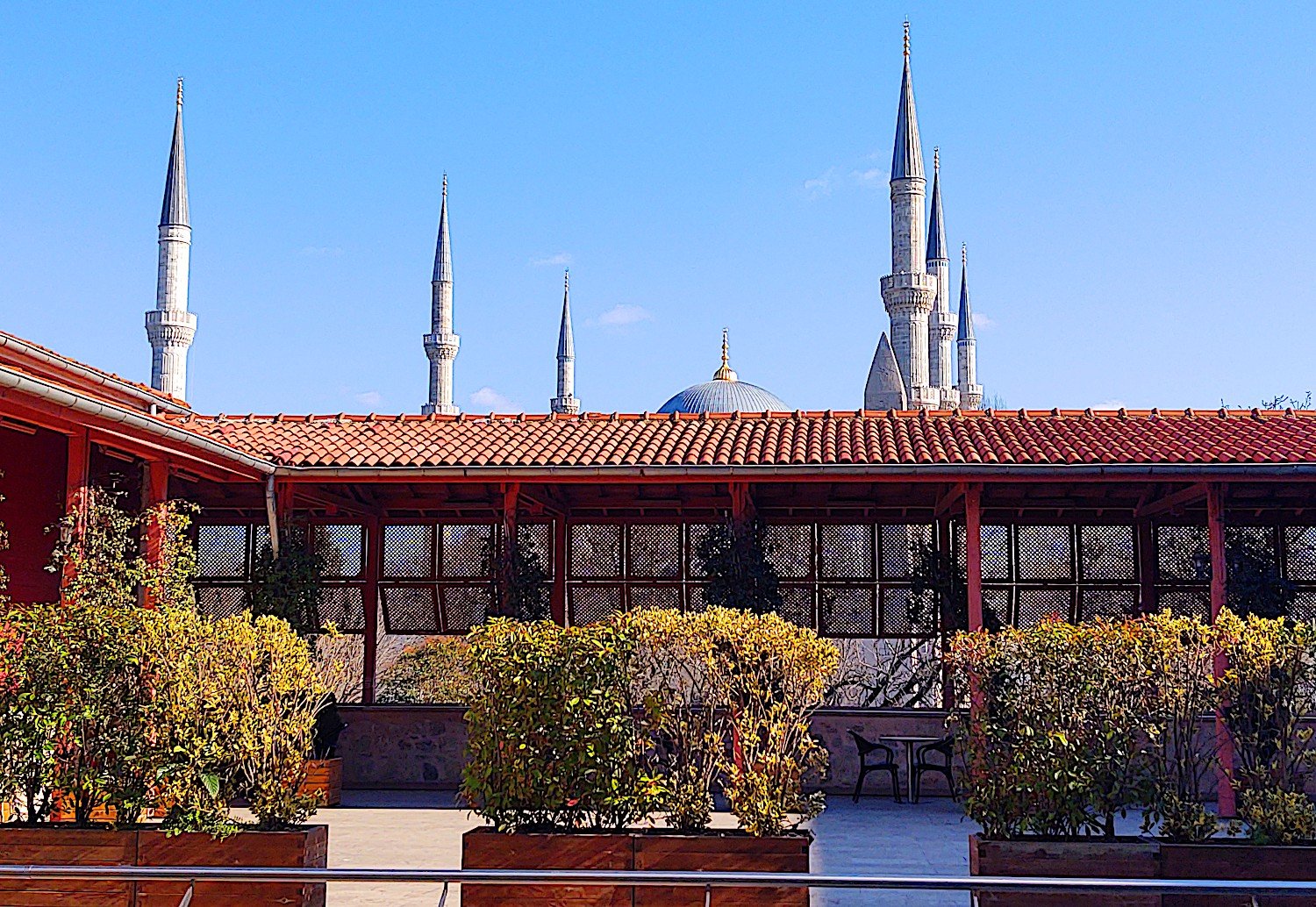 the Blue Mosque from the Turk ve Islam