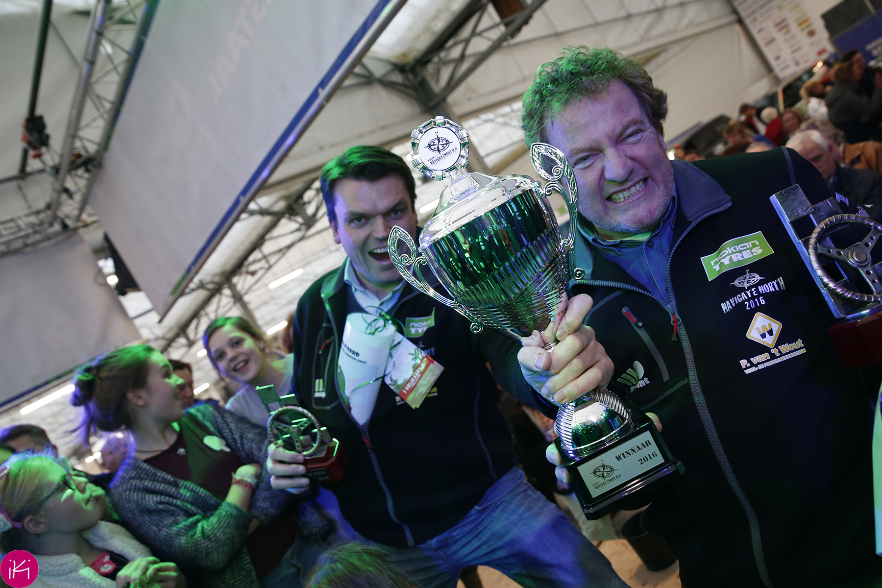 n dan zijn de rijders van Superseven de uitzinnige winnaars!