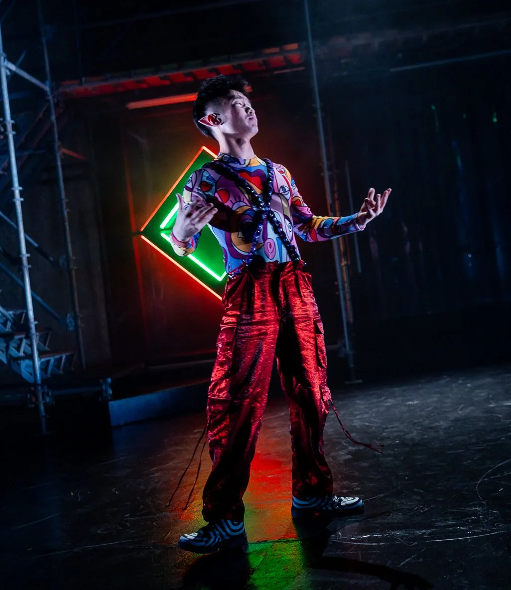  set design by Ben Lieberson  lighting by Brian Lilienthal, sound by Mackenzie Adamick 