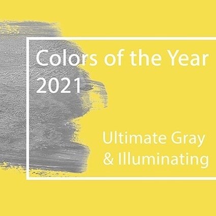 For the second time ever, Pantone has named two colors.  Bright yellow that evokes the warmth of the sun and a calming gray that serves as a stable foundation.  I developed my logo almost 10 years ago with these classic colors.  Classic and timeless 