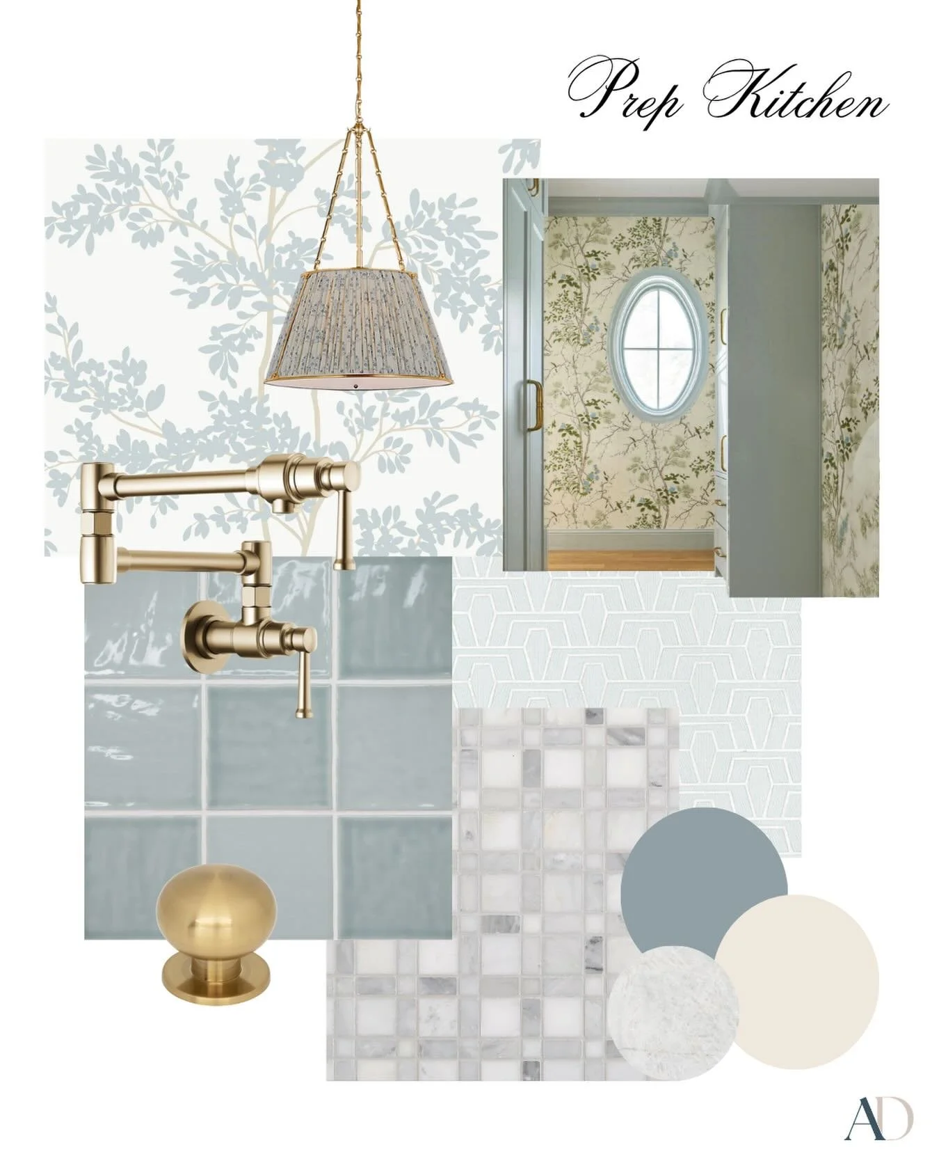 Always love when a client is open to wallpaper, and this one is just&hellip;🤤

Stay tuned to see the finished product!