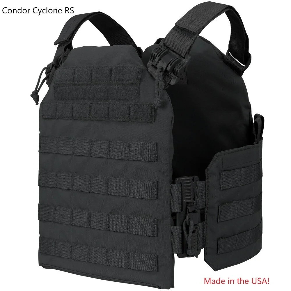 Green2 Tactical Black Multicam Plate Carrier Vest With 2x 10x12 Curved Plates – Level III