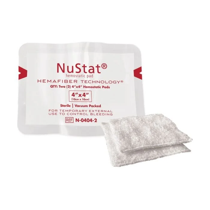 NuStat 4x4 Hemostatic Dressing  Axis Tactical